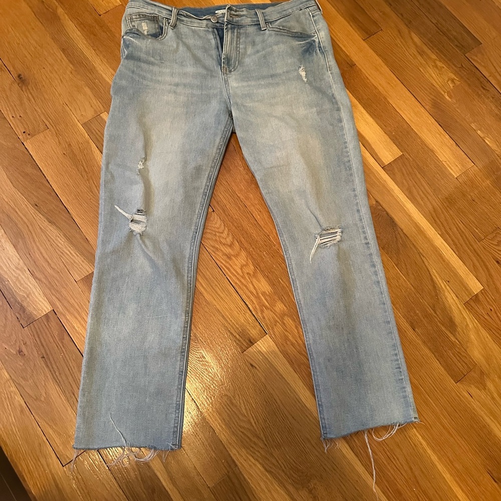 Old Navy Light Blue Straight Leg Jeans